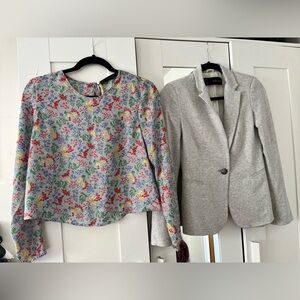Shirt/Blazer Bundle: ZARA
